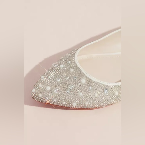 David’s Bridal Avie Flats - Picture 3 of 5